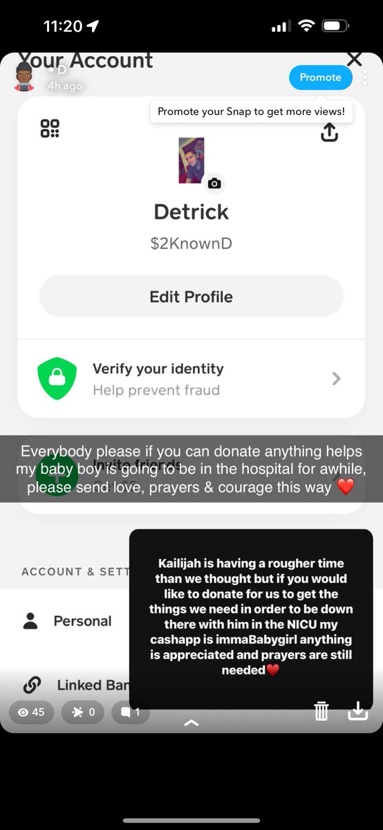 DiffMovinn's tweet image. We are taking every donation possible, if you can’t help that is understandable, please send love and prayers our way. ❤️🙏🏽 #trend #baby #DonateNow