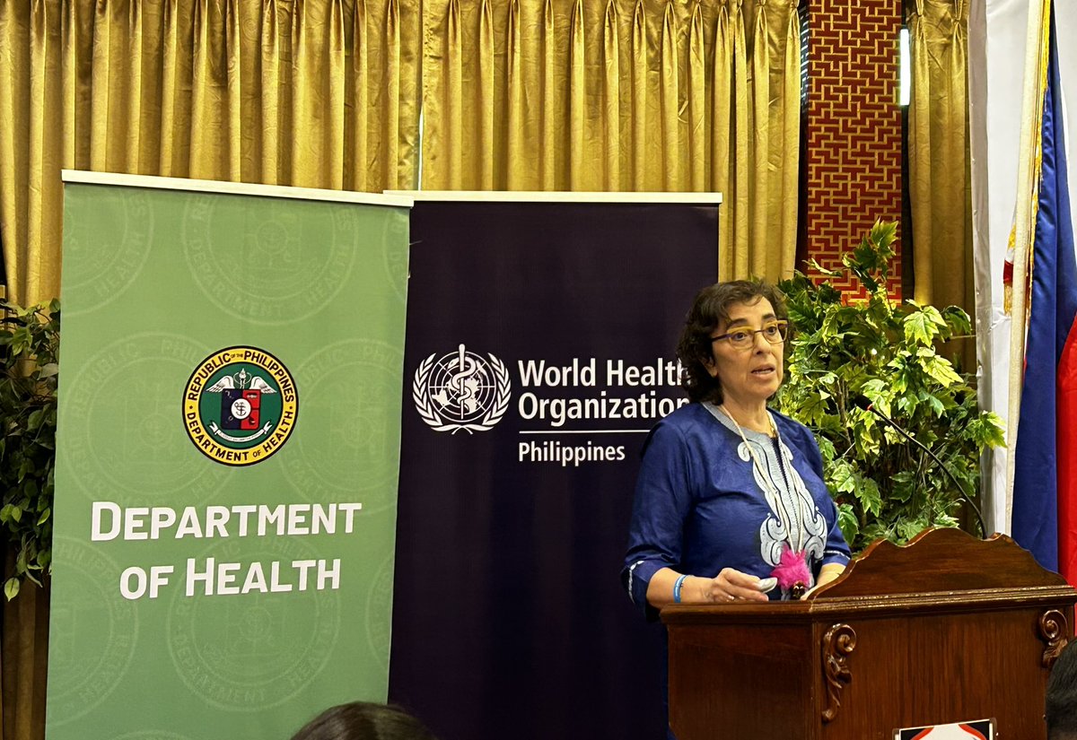 Dr Devora Kestel, @WHO 
Dir. of the Dept. of Mental Health and Substance Use shares about the WHO Special Initiative for Mental Health, which promotes human rights & ensures the availability of mental health services to more people in the communities #PHLeaders4MentalHealth