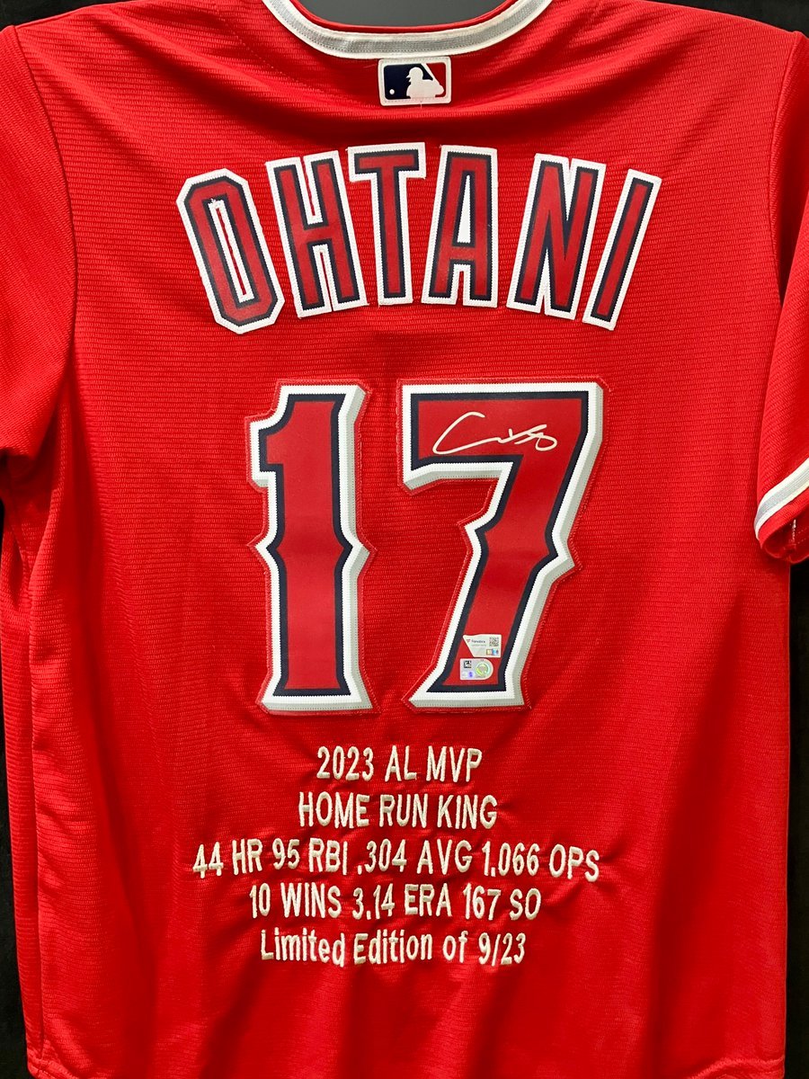 ユニフォーム　大谷翔平　サイン入り　レプリカユニフォーム ユニフォーム 大谷翔平 サイン入り レプリカユニフォーム 【公式通販】