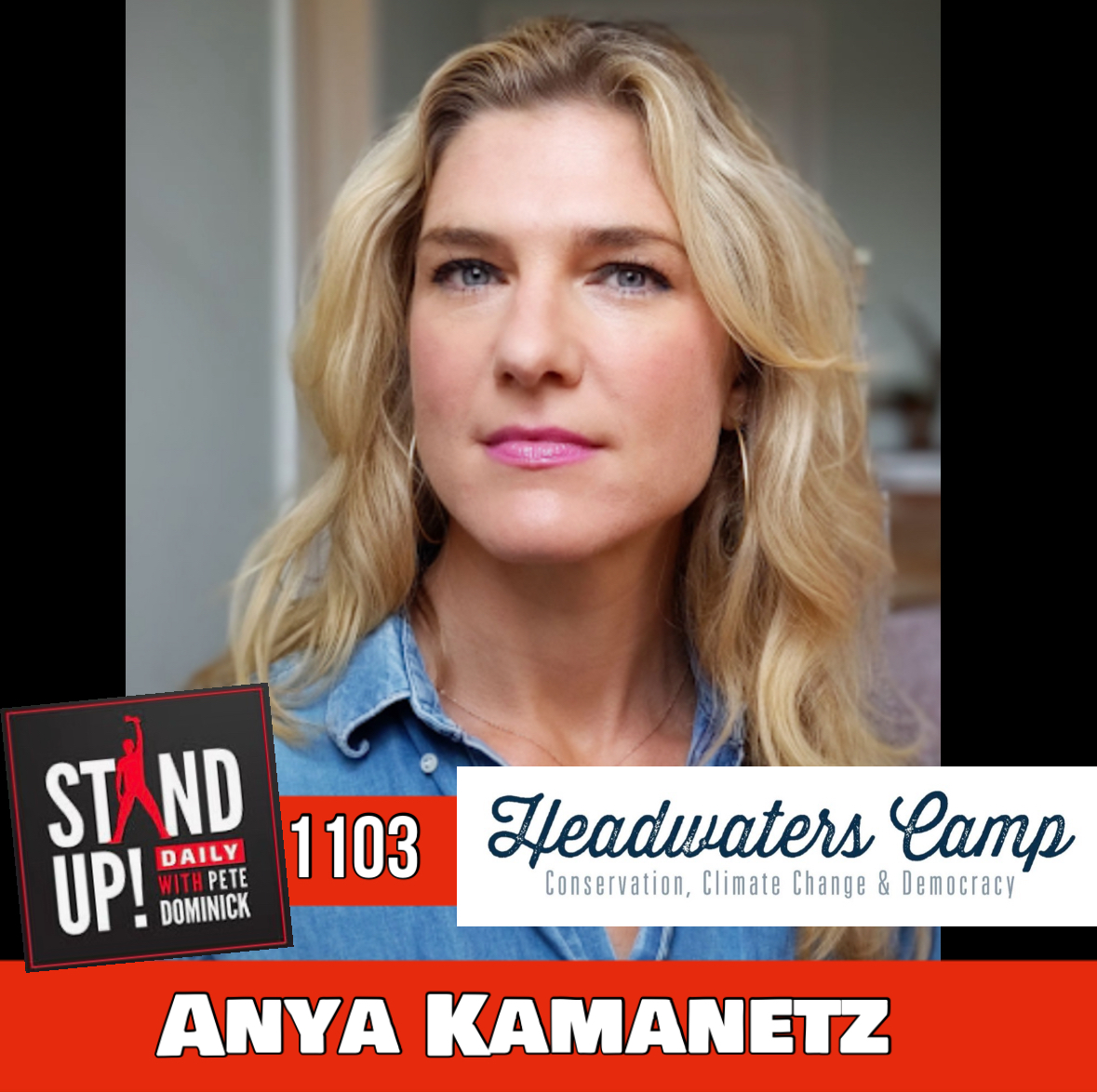 I am so excited to share this important conversation with @anya1anya from the Headwaters Camp on Climate and Democracy and of course I have your news recap from Earth One standupwithpete.libsyn.com/1103-anya-kama…