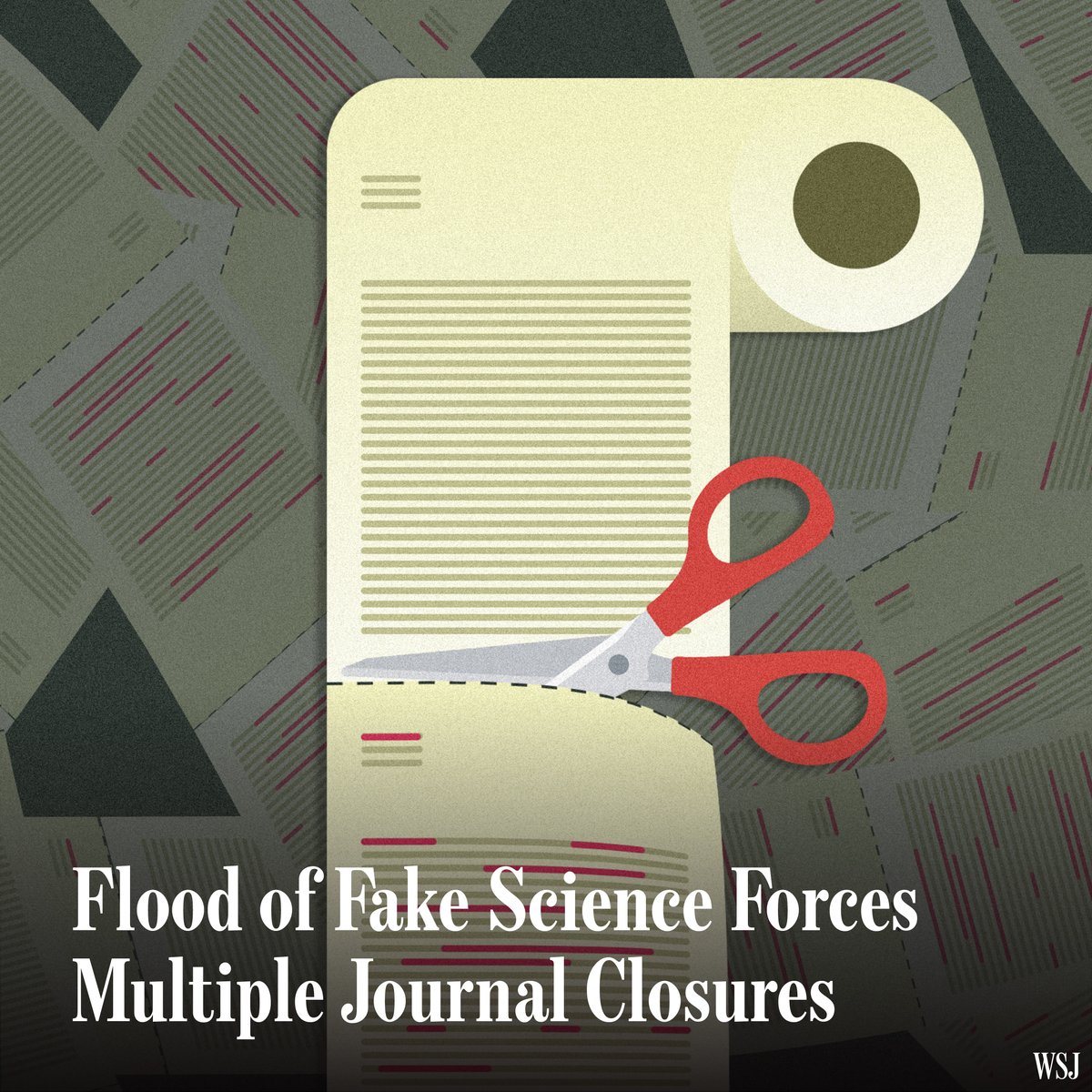 Fake academic studies are turning the publishing industry on its head—forcing publishers to issue retractions and close journals. They are losing millions of dollars. 

Read our exclusive about the large-scale research fraud. 🔗on.wsj.com/4agawuh