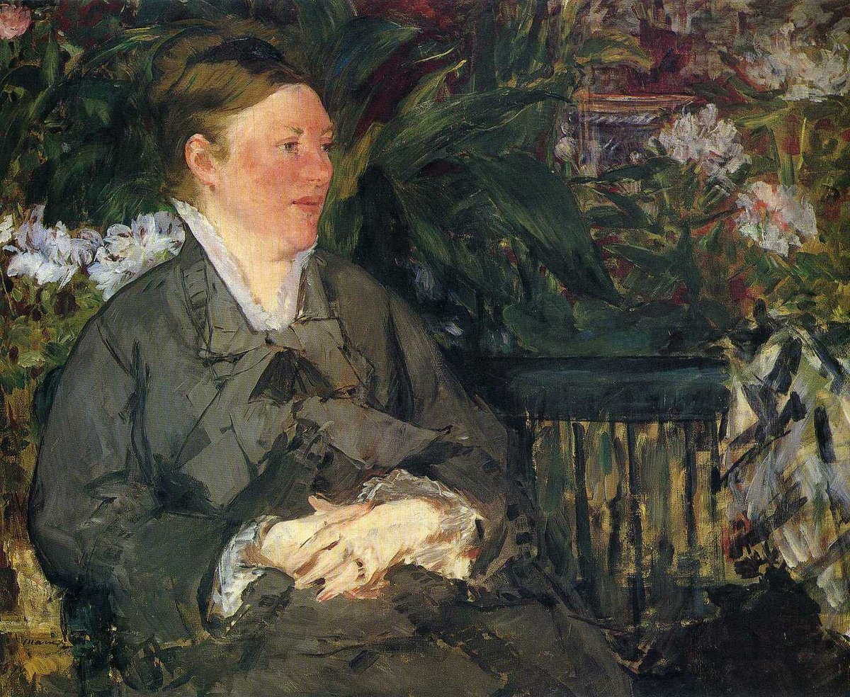 Madame Manet in conservatory wikiart.org/en/edouard-man…