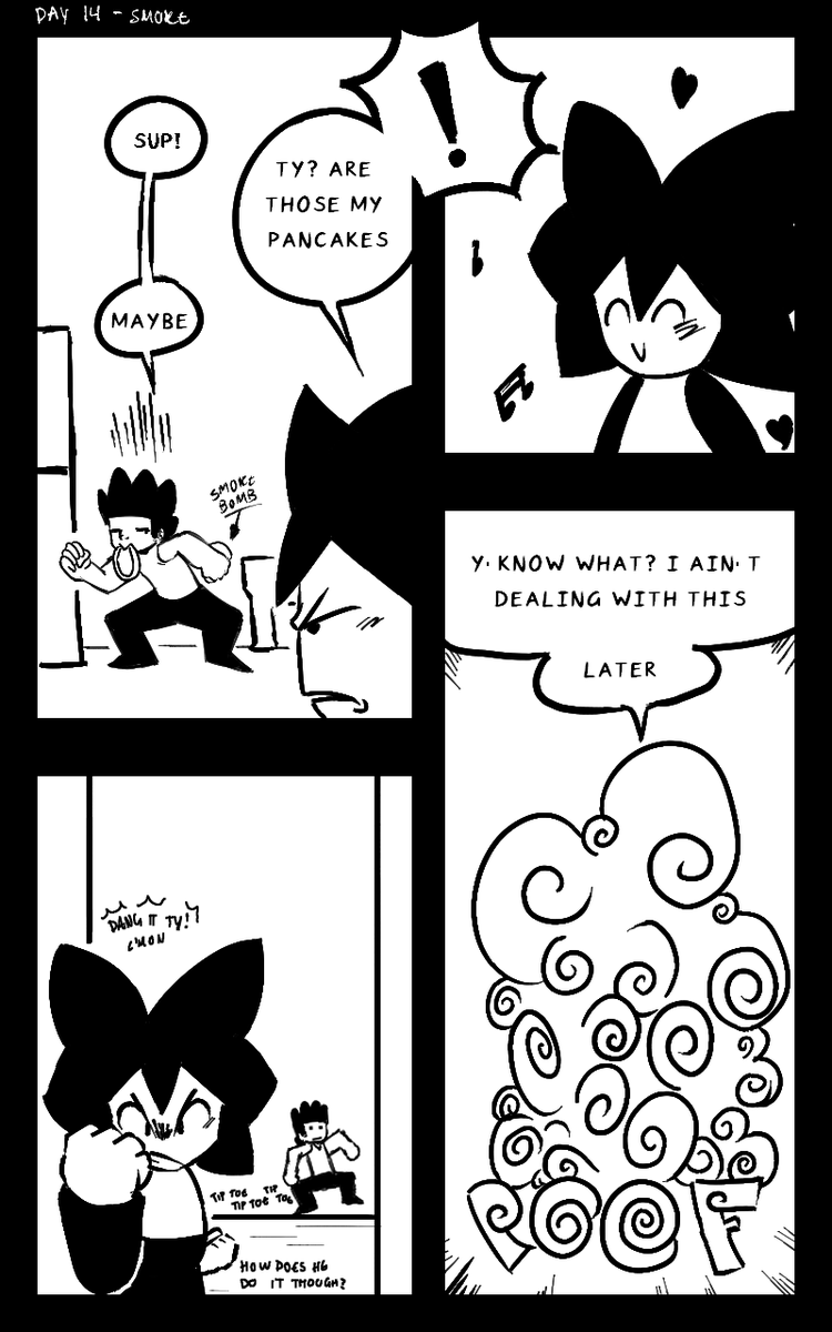 snapper_312's tweet image. Challenge by
@MonitorComics

Day 14 - SMOKE
#MangaMay2024