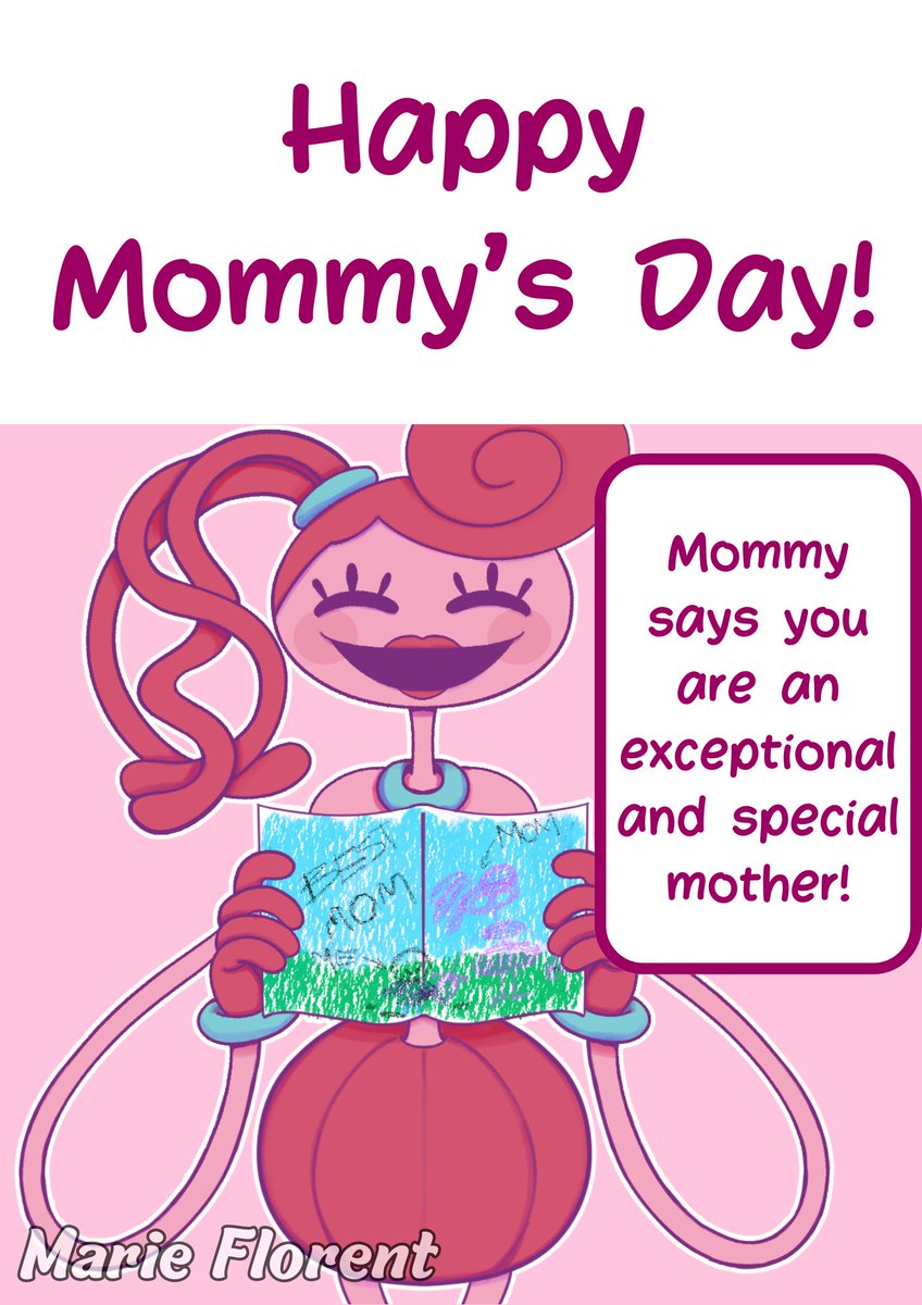 Mother's day (overdue).
#PoppyPlaytime #PPT #PoppyPlaytimechapter2 #Fanart #MommyLongLegs #mothersday