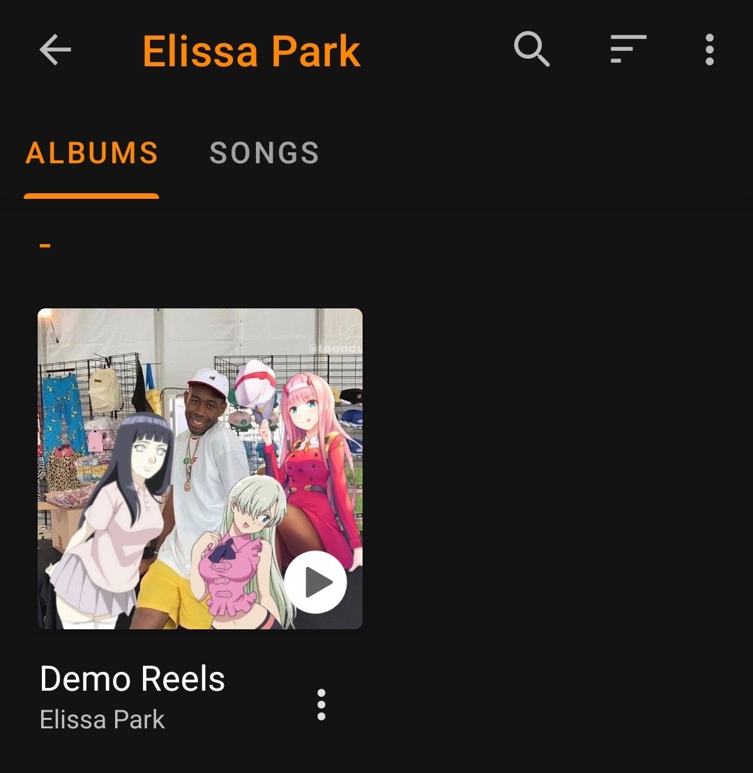This is what VLC has decided my demo reel album cover is.