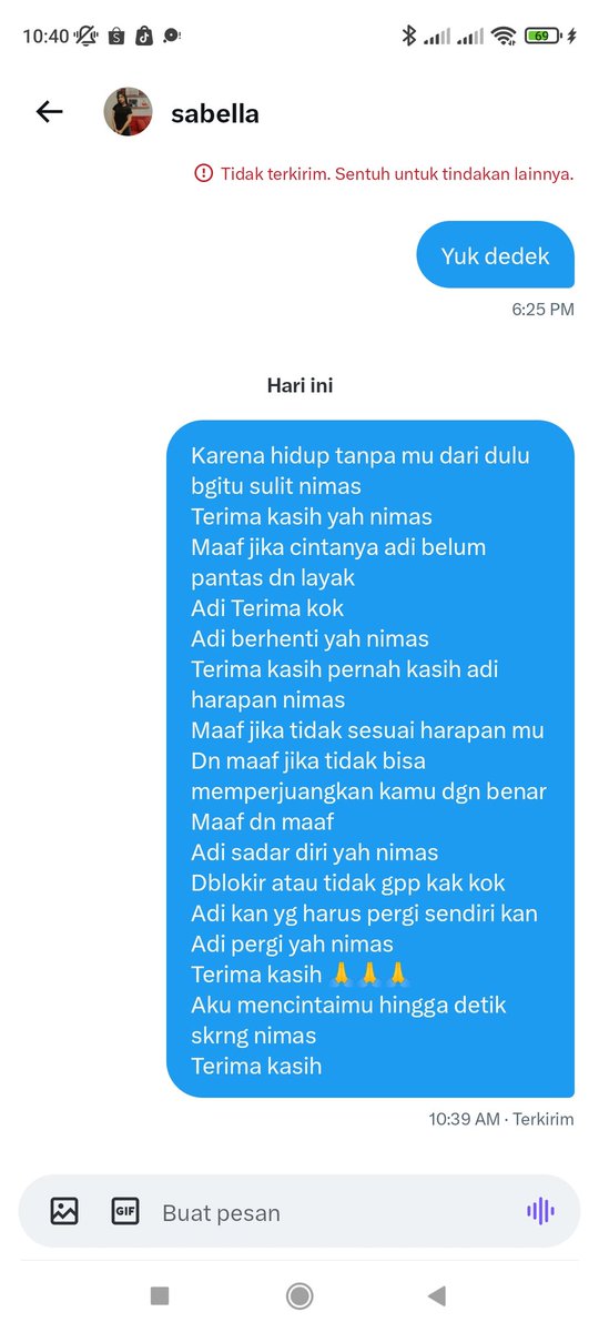 Hehehe maaf yah 🙏🙏🙏🙏
Berhenti kok 🙏🙏🙏🙏