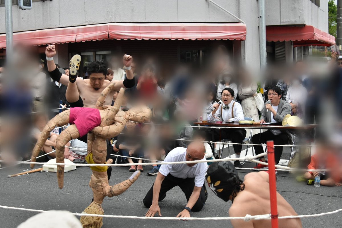 mitsu_0320's tweet photo. 2024.05.12
#ひたち国際大道芸 
#常陸多賀会場 
#AsiaGoldProwrestling 
#AGPW https://t.co/qmawS4SOTd