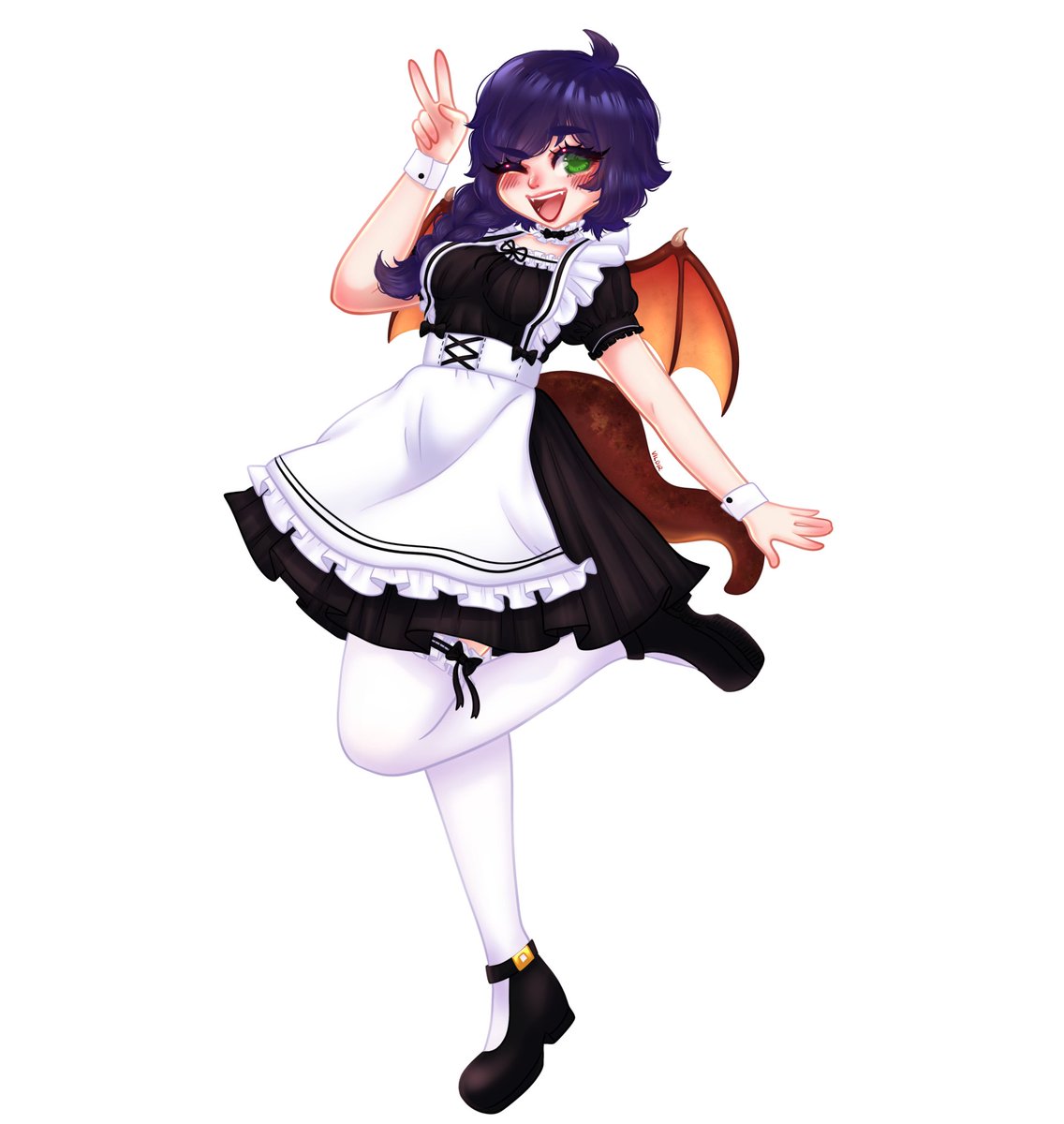 Thank you all my adorable hatchlings who came and hung out with me tonight! Had alot of fun chatting and playing Stardew! 

I know I was being a dork talking about anime, but I had fun! So thank you! Lots of love 💜 see you all Thursday! 

Enjoy maid may! 
🎨@/_vildir_
