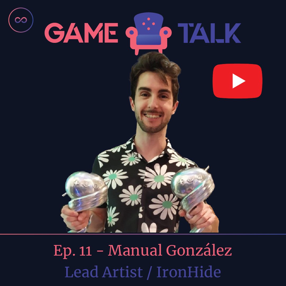 GTContinuum's tweet image. 🎥 ¡Nuestro nuevo episodio de #GameTalks está en YouTube! Entrevistamos a Manuel González, Lead Artist en Ironhide Game Studio. Descubre su viaje desde estudiante a líder de arte y la filosofía de trabajo en Ironhide.  ¡No te lo pierdas! 🎮🔗 youtu.be/5tHWIPs_SsM #GameDev