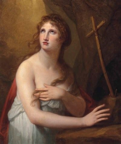 Saint Mary of Egypt
Angelica Kauffman
Date: 1807; Italy
Style: Neoclassicism
Genre: religious painting
Media: canvas, oil
Dimensions: 77 x 64.8 cm