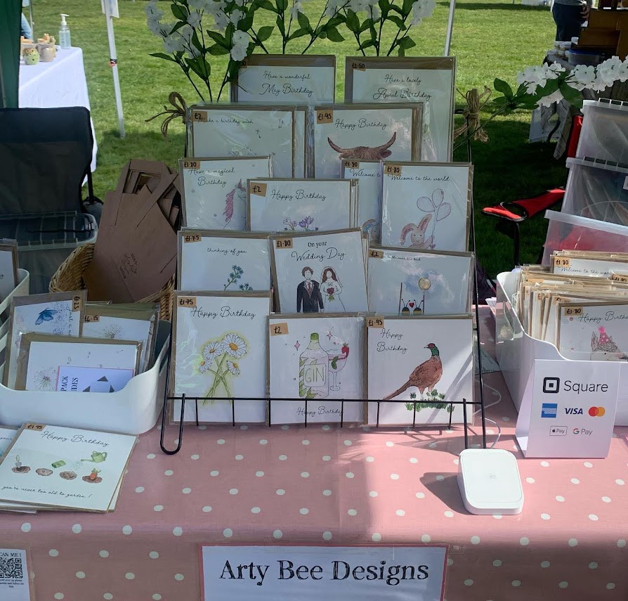 Arty Bee Designs make a range of handmade art, including : Cards Embroidery Digital design Watercolour paintings Affordable prices too!
Find out more here kfma.org.uk/Arty_Bee_Desig…
#Kent #FarmersMarket #ShopLocal #ad