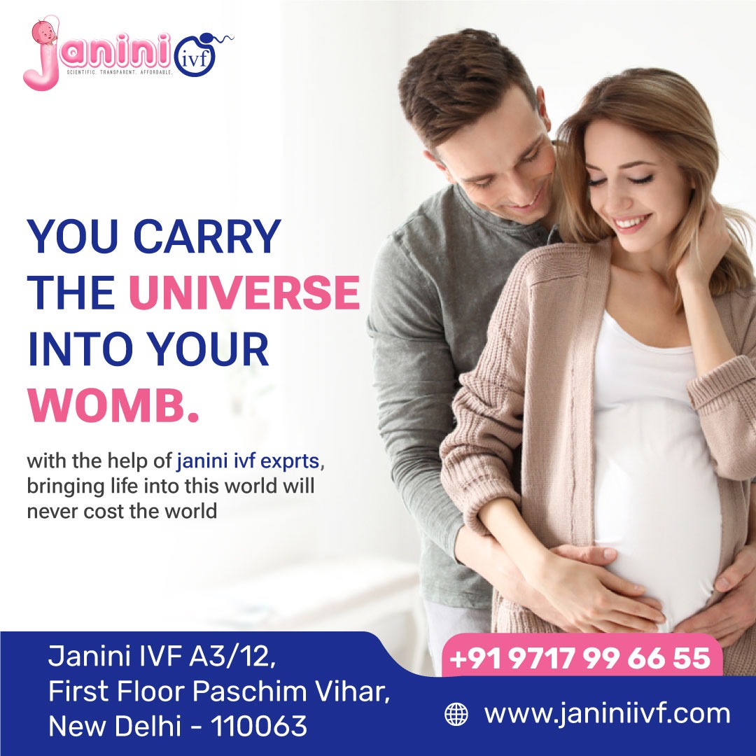 You carry the universe into your womb. 
With the help of Janini IVF experts, bringing life into this world will never cost the world.

#JaniniIVF #IVF #FertilityExperts #PregnancyJourney #ConceiveSuccess #FamilyPlanning #ParentingDreams #IVFSuccess #FertilityClinic #FamilyDreams