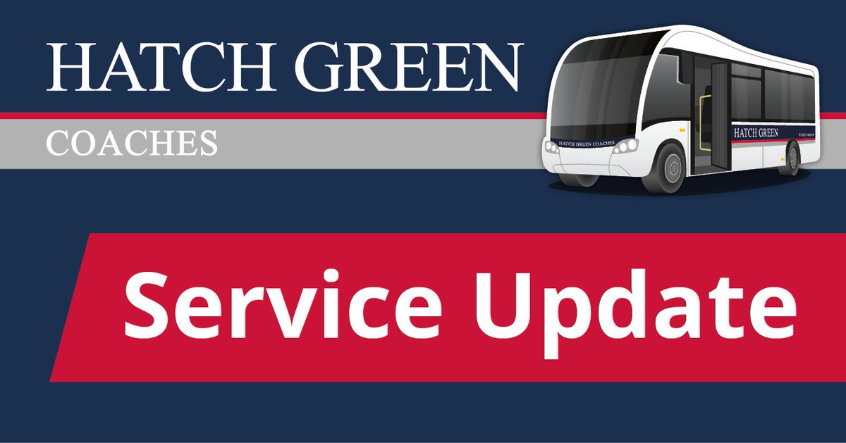 ⚠️ URGENT SERVICE UPDATE
for Service 51
on Wed 15th May at 10:00am
for Stoke St Gregory
⛔ Owing to pot hole works taking place on Dark Lane, Service 51 is currently serving The Royal Oak only 
Please accept our apologies for the disruption caused to your journey @TravelSomerset