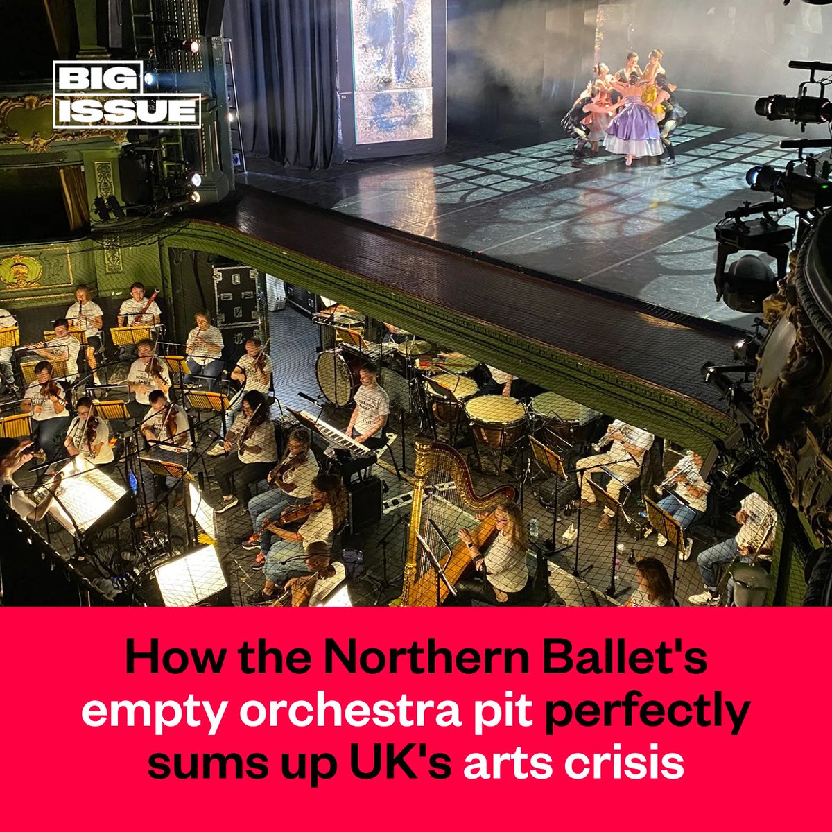 The arts sector is not just a ‘nice to have’ for society, writes Musician Union's @NaomiPohl – live music, theatre, and dance are what makes life worth living 🎺💃🎭 bigissue.com/opinion/northe…