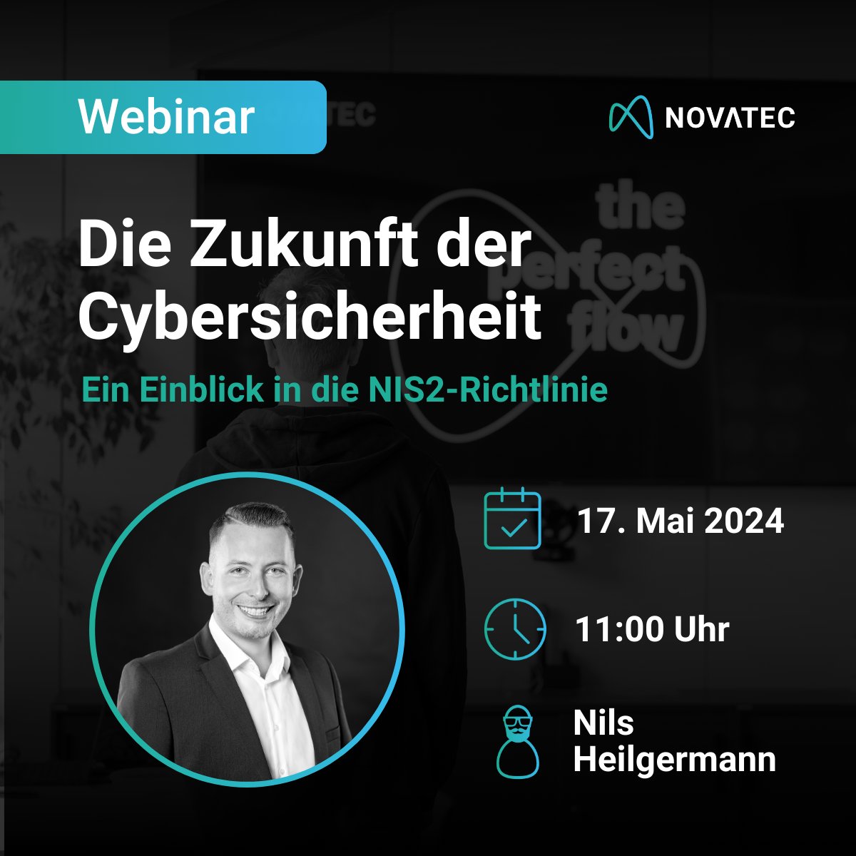 Startklar für #NIS2? Das erfährst du am Freitag 👀

Noch unsicher, wie du dich auf die neuen Cybersicherheitsvorgaben vorbereiten kannst? Muss nicht sein.

👉 Direkt zur Anmeldung: novatec-gmbh.de/webinar/nis2-c…