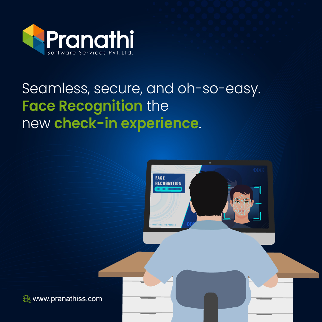 Step into the future with just a glance! Experience the power of #FacialRecognition technology-where your smile is your password.

Forget the boring routine-Enjoy secure check-Ins!!
Visit: pranathiss.com

#futureofwork #security #biometrics #TechSolutions #workplace