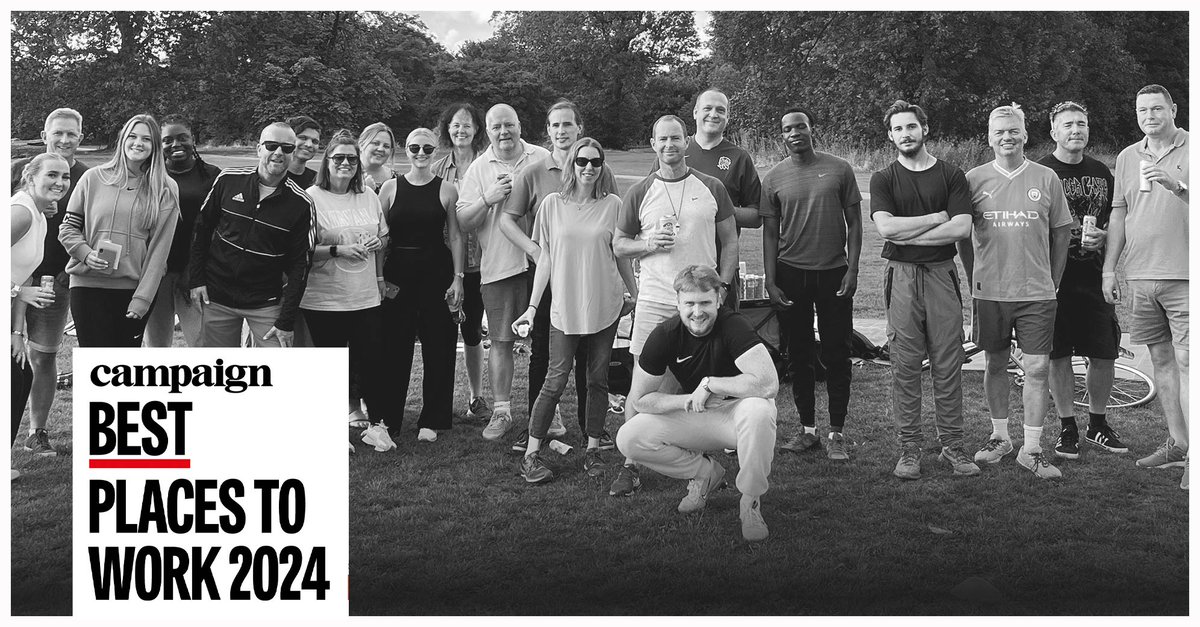 ⭐️ FANTASTIC NEWS! ⭐️ In our first year of entry, we’ve stormed in at no.12 in Campaign UK’s top 100 list of Best Places to Work 2024 🙌 What a result, and what a team! 👏🎉 #TeamWork #ActuallyMakingSense #AMSMediaGroup