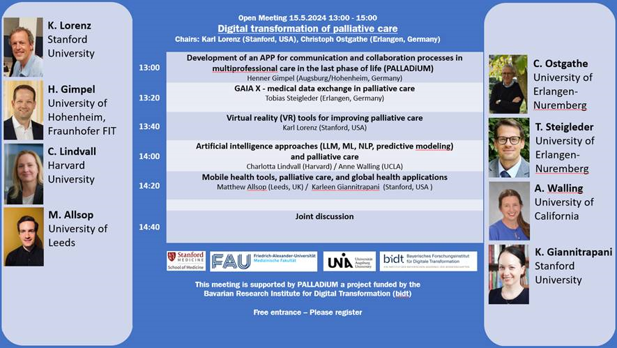 Getting ready for our #EAPC2024 @EAPCvzw pre-congress session on 'Digital Transformation in Palliative Care'. n>100 people registered. Some places left; if you want, join spontaneously at MR7/8! Its raining in #Barcelona ... @bidt @UniFAU @StanfordMed @FAUEmpkinS @PallMedEd