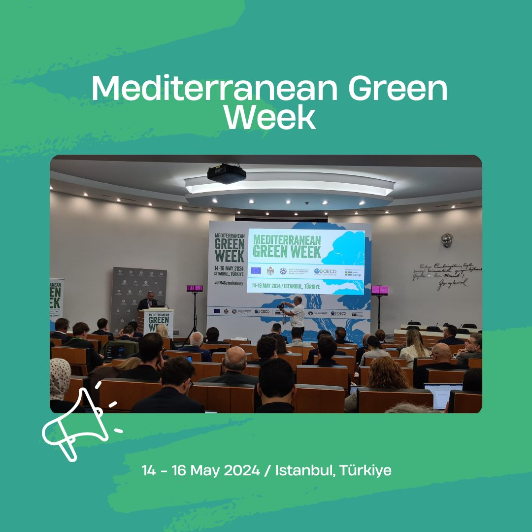 🌟 Excited to share updates from #Mediterranean Green Week! 
Our Senior Programme Officer, Daria Povh Škugor, showcased impactful Climate Change Adaptation initiatives led by PAP/RAC, @planbleu  and @GWPMed 
under @theGEF MedProgramme's SCCF project 🌿
.
@UfMSecretariat 
#Act4Med