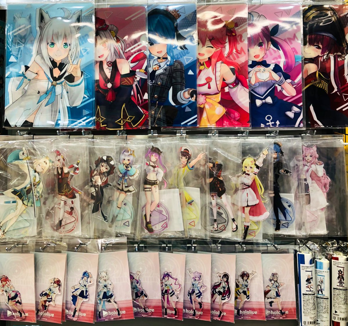 グッズ入荷情報】 『#ホロライブ』より ▶︎クリアファイル