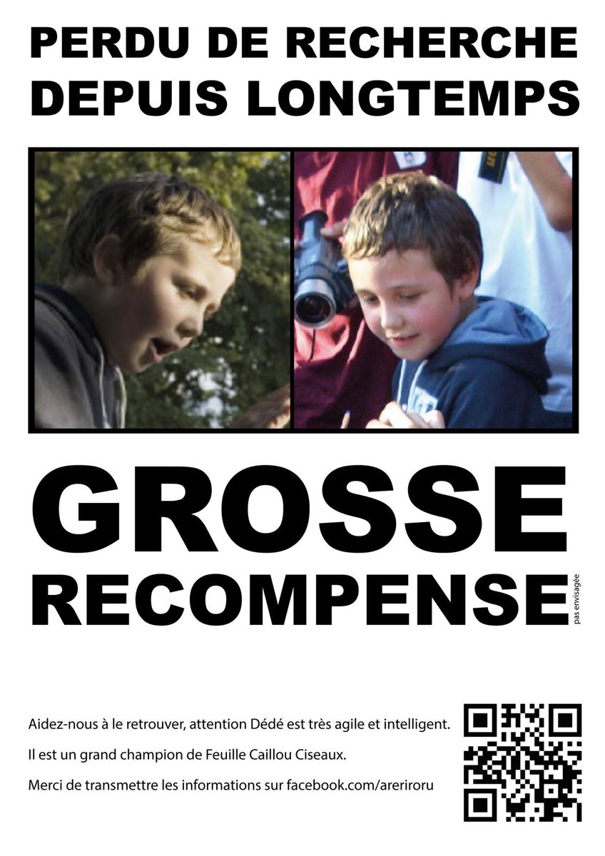 AIDEZ-NOUS A RETROUVER DÉDÉ #finddede #finddédé