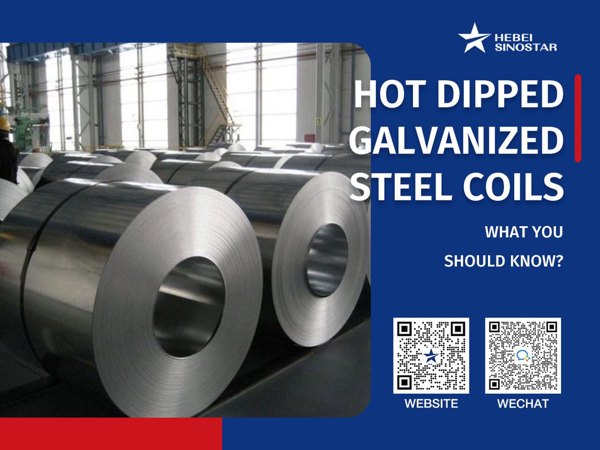 🔍 Discover the Power of #HotDipped Galvanized Steel Coils with Hebei Sinostar! 

hbsinostar.com/news/hot-dippe…
📧Email: sales@hbsinostar.com
📞Tel: +8613572205873
🌐Website: hbsinostar.com

#buildingmaterial #GalvanizedSteel #SteelCoils #QualityAssurance #HebeiSinostar