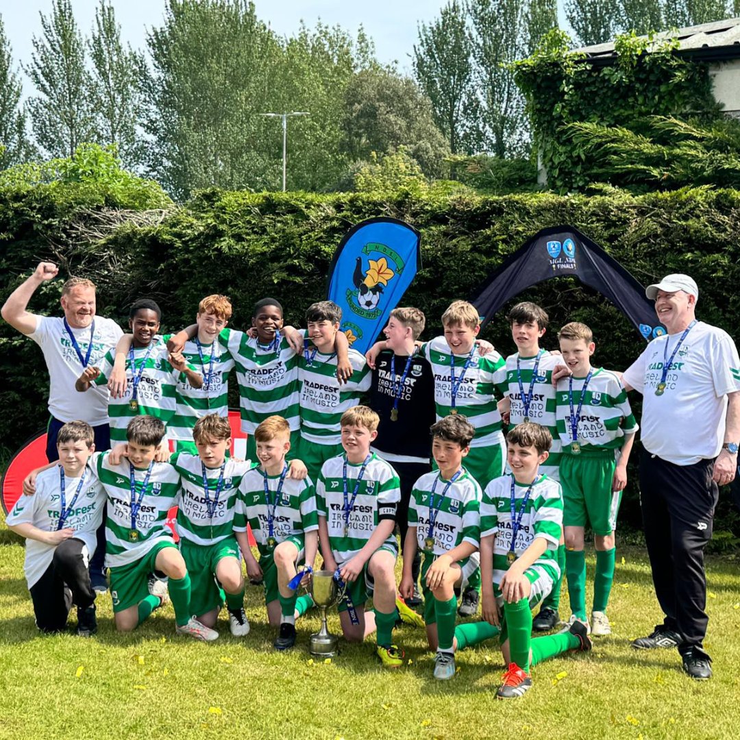 🎉 SAINTS WIN THE KEVIN MORAN CUP 🎉 After a tough battle against Glebe North FC, tense ties, and an unforgettable penalty shootout, The Saints came out on top 🥳⚽️ TradFest are incredibly proud to support & sponsor @STITASAFC, well done lads!