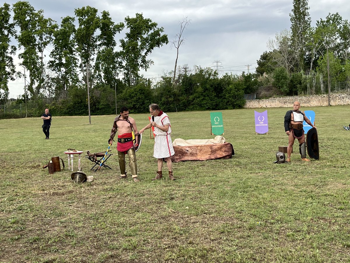 Primum, Ludi Gladiatorii
#IVLudiConstantinenses