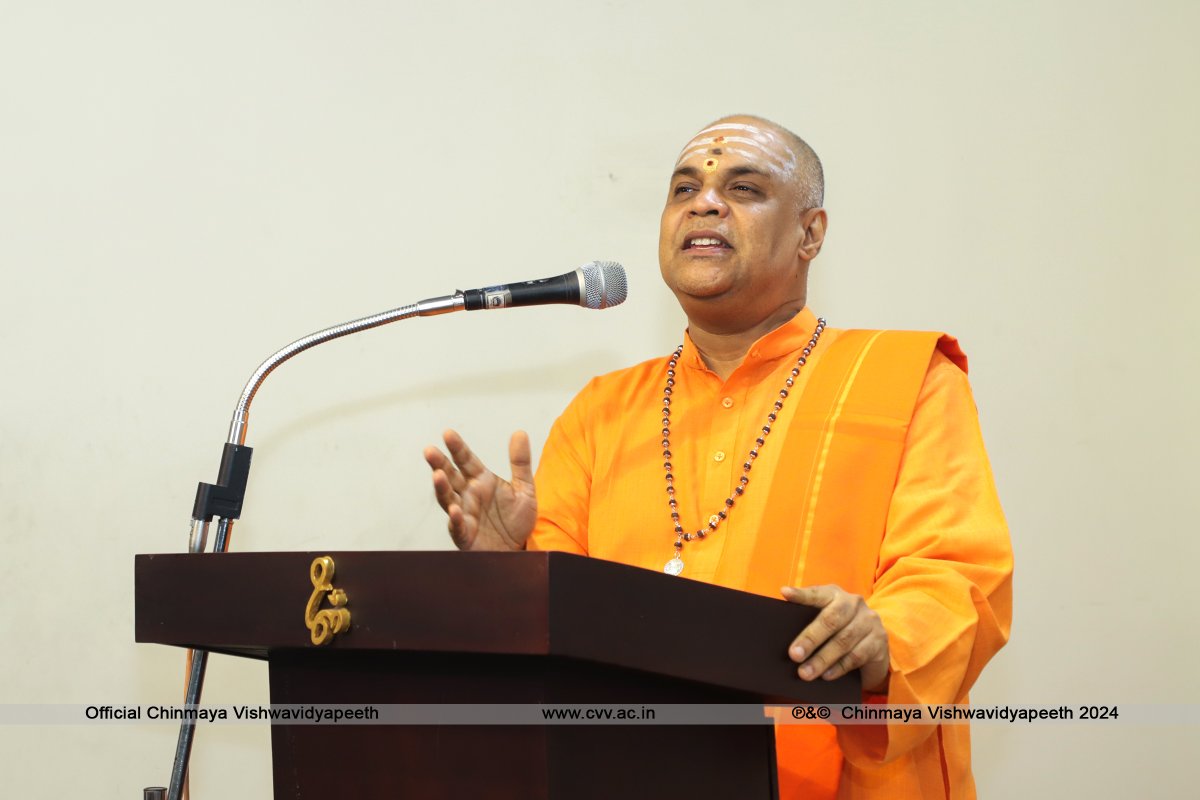Chinmaya_VV's tweet image. Chinmaya Vishwa Vidyapeeth Deemed to be University, in collaboration with the IKS Division of the Ministry of Education, Government of India, is hosting the National Youth Conference on Indian Knowledge Systems. The three-day conference begins today.