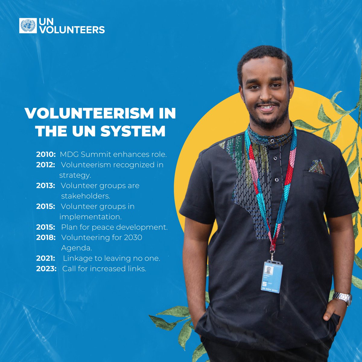 Here's a brief journey exploring how volunteerism 🌍🤝has evolved within the @UN over the past 10+ years. 👉 bit.ly/3ycADos