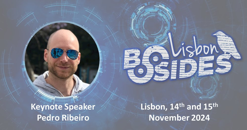 BSidesLisbon (@bsideslisbon) on Twitter photo 📢📢 Announcing Pedro Ribeiro (<a href="/pedrib1337/">Pedro Ribeiro</a>) as a keynote speaker for our 2024 Edition! We are really glad to have him in Lisbon to share his expertise with the BSidesLisbon community.
Check out his bio in more detail at our website 👉 bsideslisbon.org/2024/speakers/… 📢📢 Announcing Pedro Ribeiro (<a href="/pedrib1337/">Pedro Ribeiro</a>) as a keynote speaker for our 2024 Edition! We are really glad to have him in Lisbon to share his expertise with the BSidesLisbon community.
Check out his bio in more detail at our website 👉 bsideslisbon.org/2024/speakers/…
