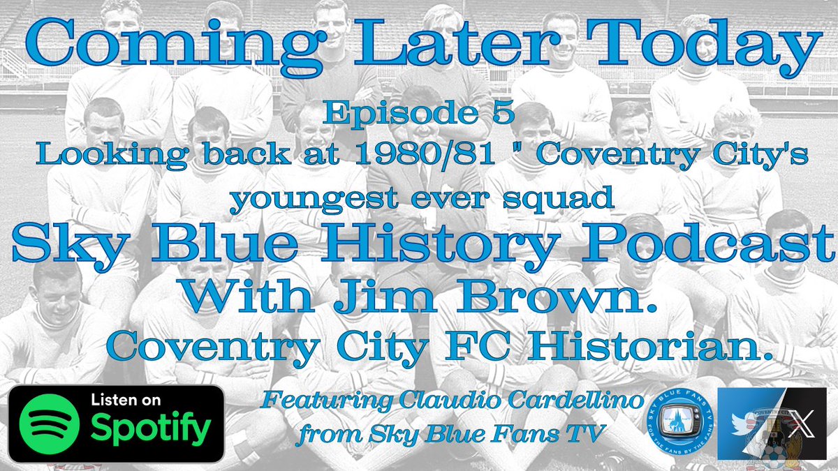 Looking back at 1980/81 ' Coventry City's youngest ever squad ' 

Jim Brown & Claudio Cardellino are joined by the  author of ' 29 minutes from Wembley ' Steve Phelps and Former player and star of that season Garry Thompson.

#pusb #sba #sbftv #ccfc #coventrycity #covcovcov #cov