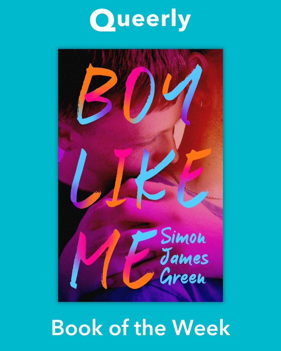 I’m sad to say ‘Boy Like Me’ by @simonjamesgreen is my Book of the Week. Sad, because we all thought cruel laws like Section 28 were a thing of the past…