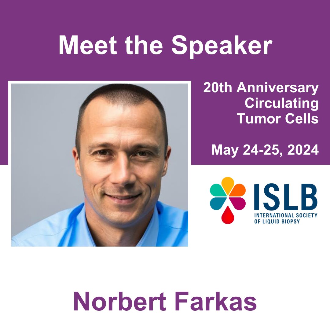 Join Norbert Farkas the 20th Anniversary of Circulating Tumor Cells in Granada, Spain from May 24-25, 2024. Norbert Farkas, a Swiss-Hungarian citizen, is a Partner at Alira Health, specializing in diagnostics clients. Previously, he founded and exited Centivis AG, a Swiss-based