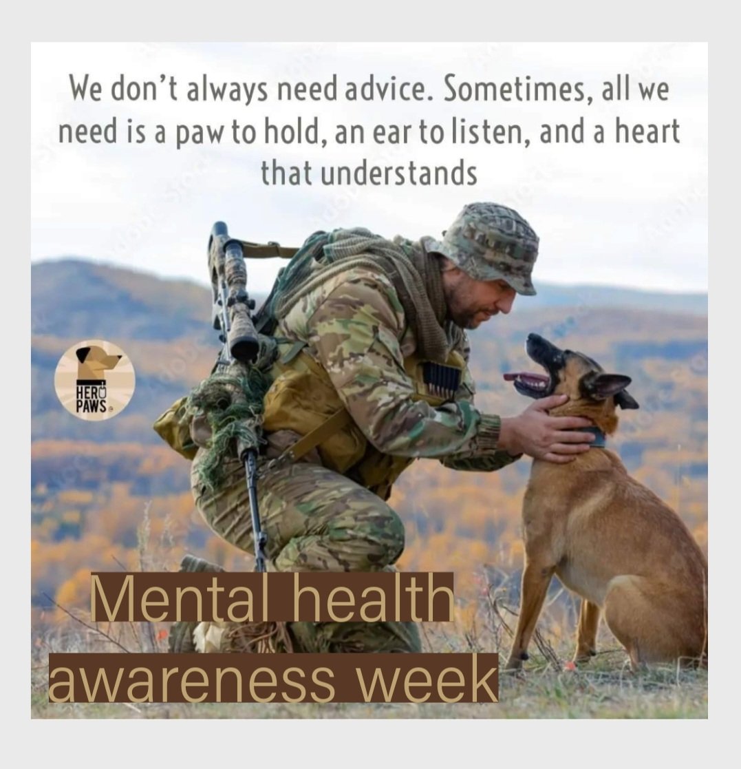 With mental health awareness week, let's get a little raw over the next few days 
It's ok to reach out and ask for help 
We all need a little sa-paw-t at times 
It's ok to talk 
#mentalhealth #mentalheathawareness #mentalheathawarenessweek #mentalhealthmatters