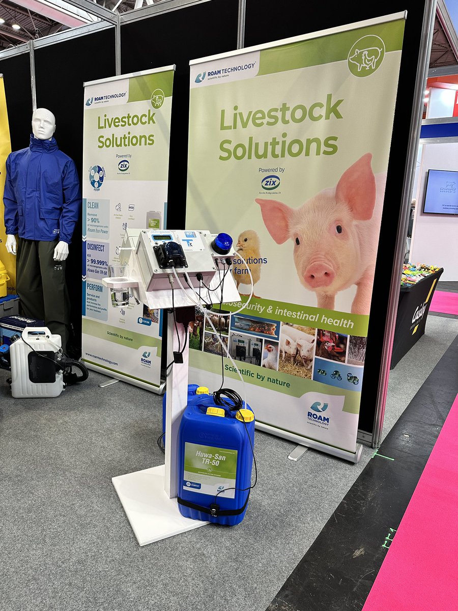 And we’re off. @PigPoultry fair 2024 is underway !!! With our partners @interhatch in the poultry hall & @MaskeryLtd in the pig hall we have it covered. Come and grab a coffee and let’s talk #water #hygiene #nutrition #animalhealth