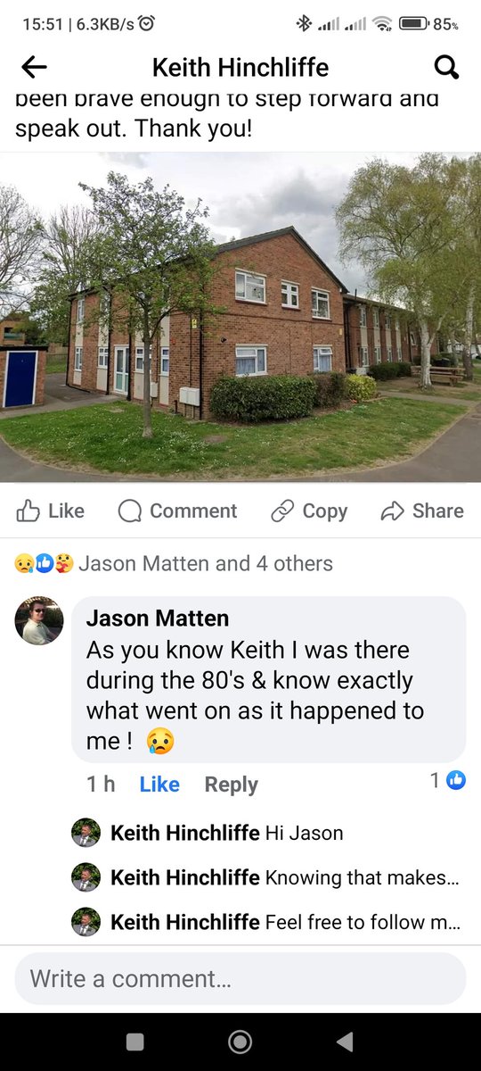 I wanted to share this with my X followers. To say the abuse continued as I have always maintained more of us coming forwards. It's time to rewrite the story and open up what really went on at Grafton close.