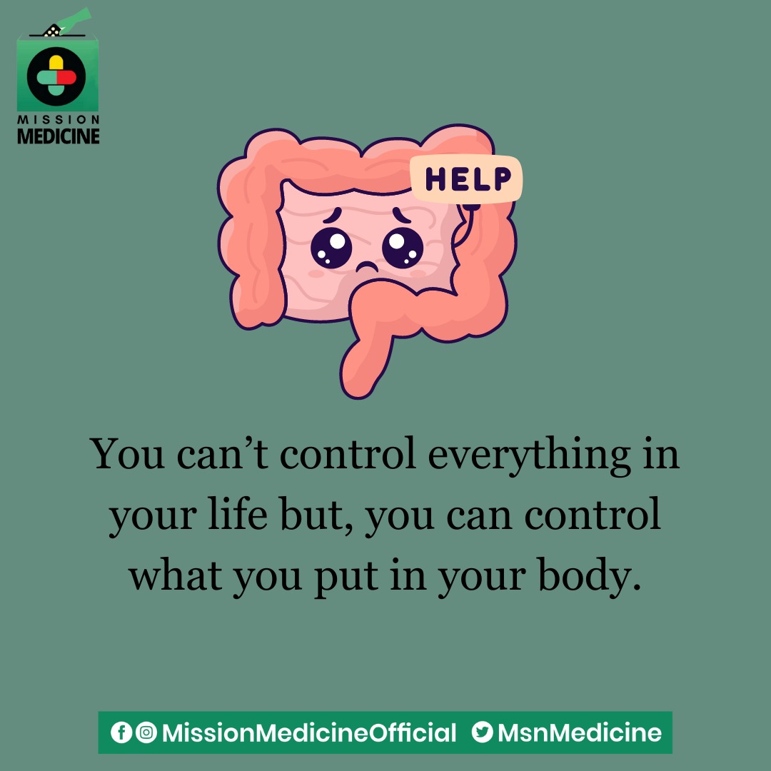 You can't control everything in your life but, you can control what you put in your body.
#MissionMedicine 
#HealthyNationHappyNation 
#ManavUtthanSewaSamiti
#ManavDharam