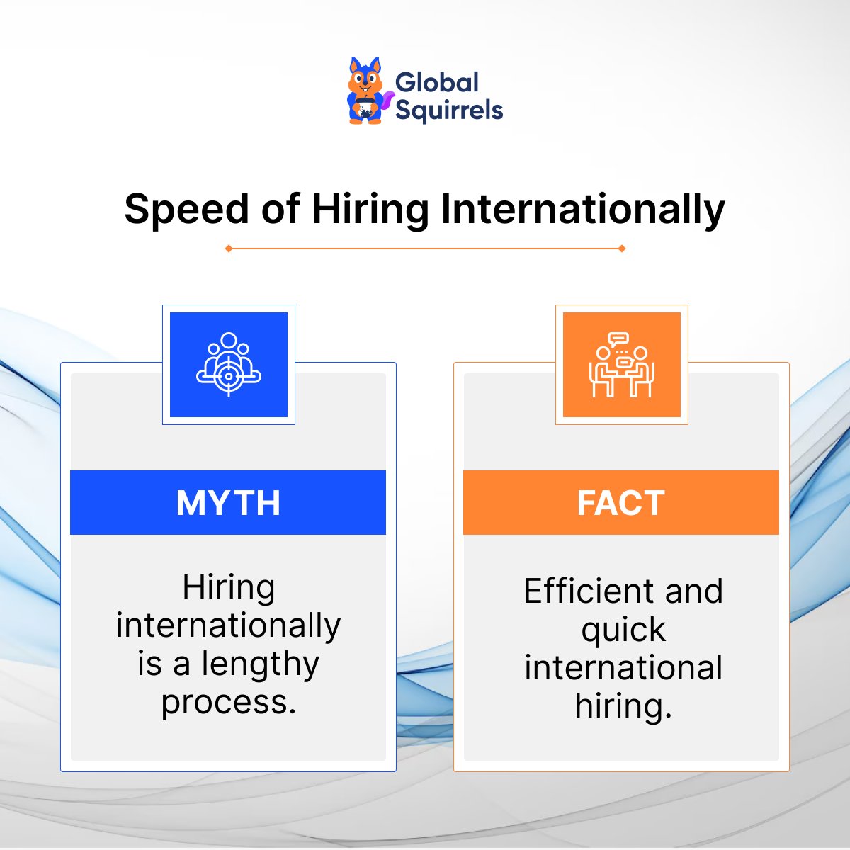 Concerned that hiring internationally will slow you down? ⏱️ 
📆 Schedule a demo with us : app.globalsquirrels.com/request-demo

#GlobalSquirrels #SpeedHiring #GlobalTeams #TalentAcquisition #ExpandYourTeam #GlobalSourcing #GlobalStaffing #WorldwideTalent #HiringSolutions #Saasplatform