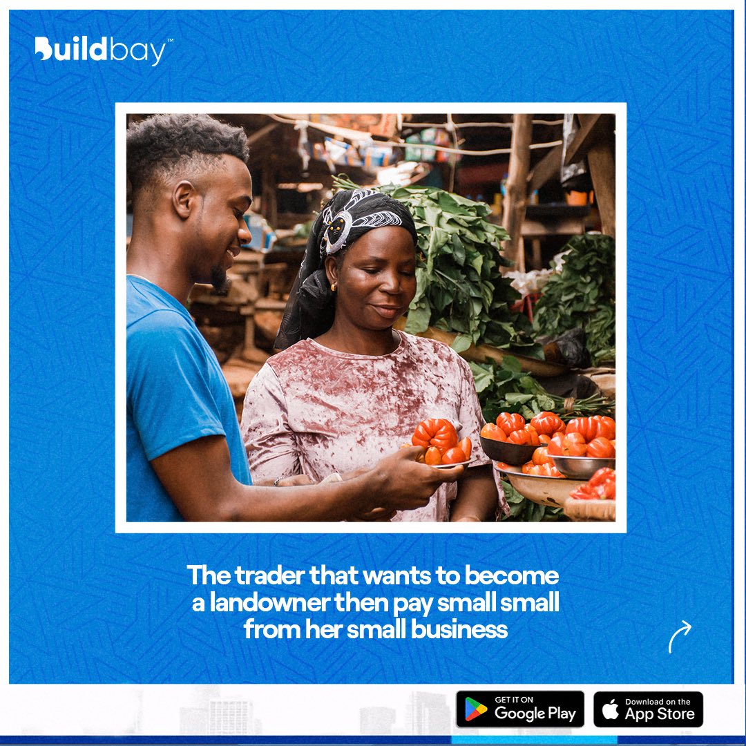 Don't you think it's time you experience the Buildbay touch today?

Download the Buildbay App or Send a DM NOW to get started.

#buildbay
#landowners
#buildbayapp
#proptech