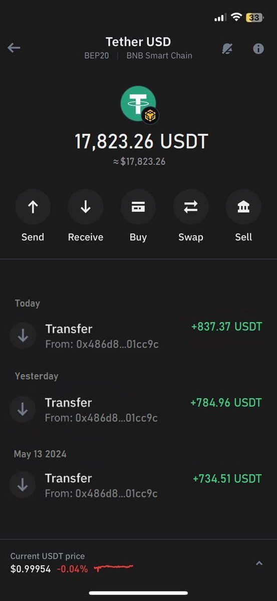 LimMeisha's tweet image. Do you want me to help you grow your Usdt, by using a platform and the profit will be 5.50%-10.50% daily?  Let me know if you are interested. 📩 

You only need atleast 23 USDT to start.

No chance of losing &amp;amp; you can win more. 💸