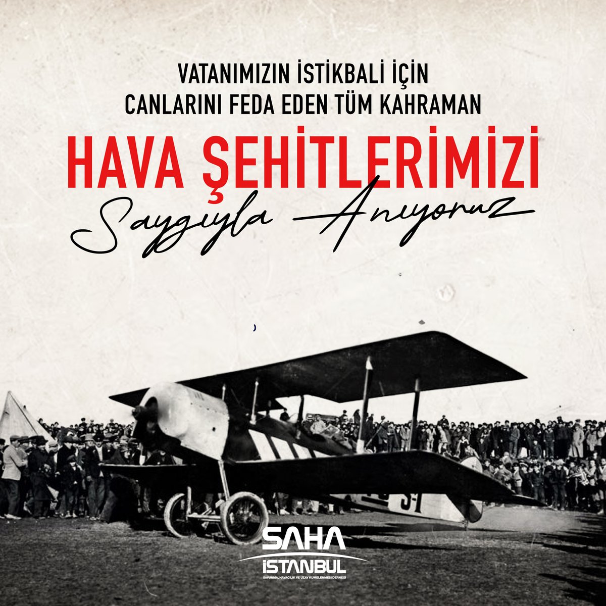 🇹🇷✈️ ‘İstikbal Göklerdedir.’ Vatanımızın istikbali için canlarını feda eden bütün kahraman hava şehitlerimizi saygı ve minnet ile anıyoruz.