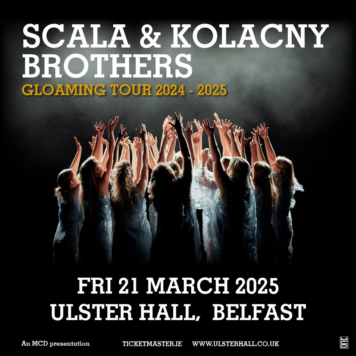✨ The incredible @Scala_Kolacny have announced a date at the iconic Ulster Hall in Belfast on Friday 21st March 2025 🎶 🎟️ Tickets on sale Friday at 10am from ulsterhall.co.uk / ticketmaster.ie