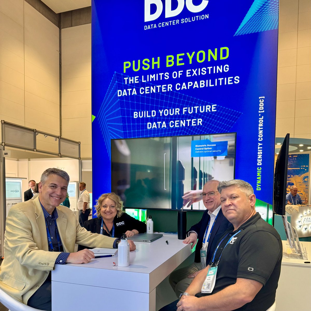 Having great conversations at #ISC2024 with top analysts like @Intersect360! Visit Stand A24 to explore the future of #datacenters with our modular approach. Build like Legos—efficiently and without the upfront costs. Expand as you grow and save big on time and money! #ISC24