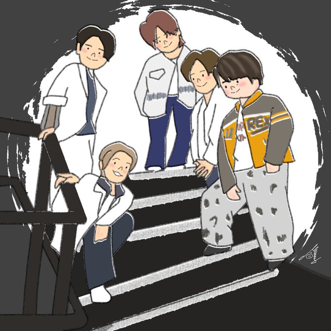 「pants stairs」 illustration images(Latest)