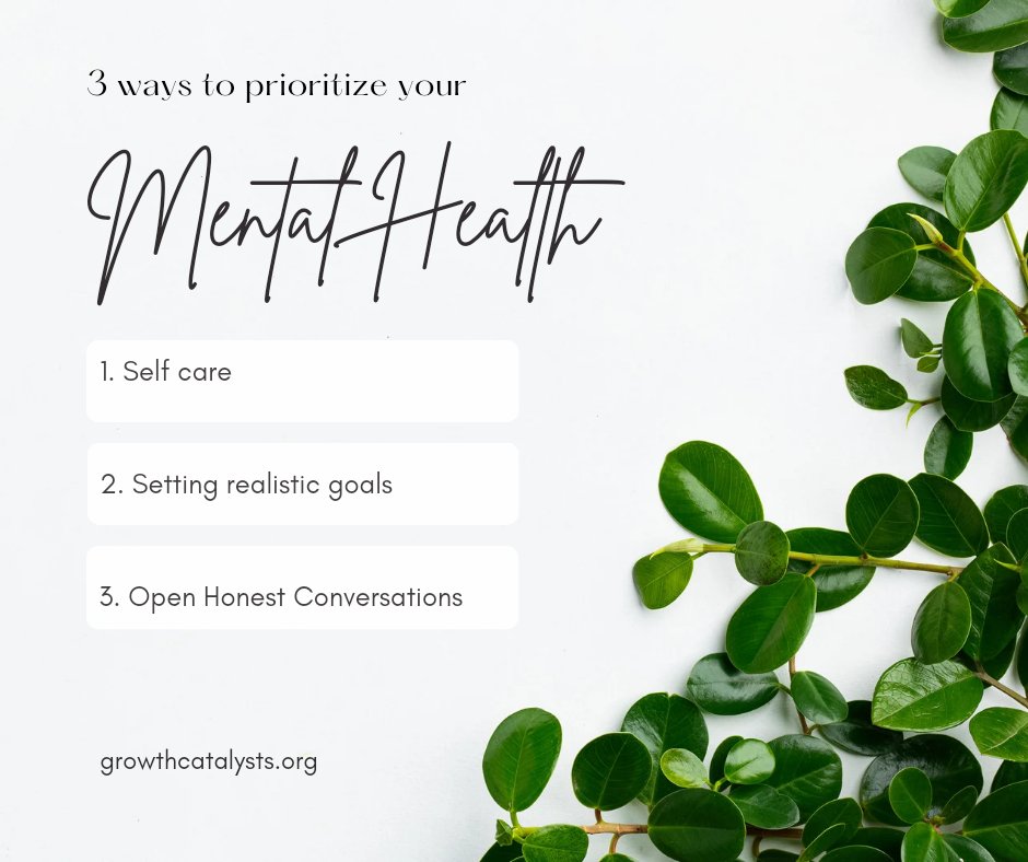 Looking for ways to prioritize your mental health? We have 3 strategies to help you get started.

The journey to lasting mental health begins with making it a priority.

#MentalHealthMatters
#SelfCareMatters