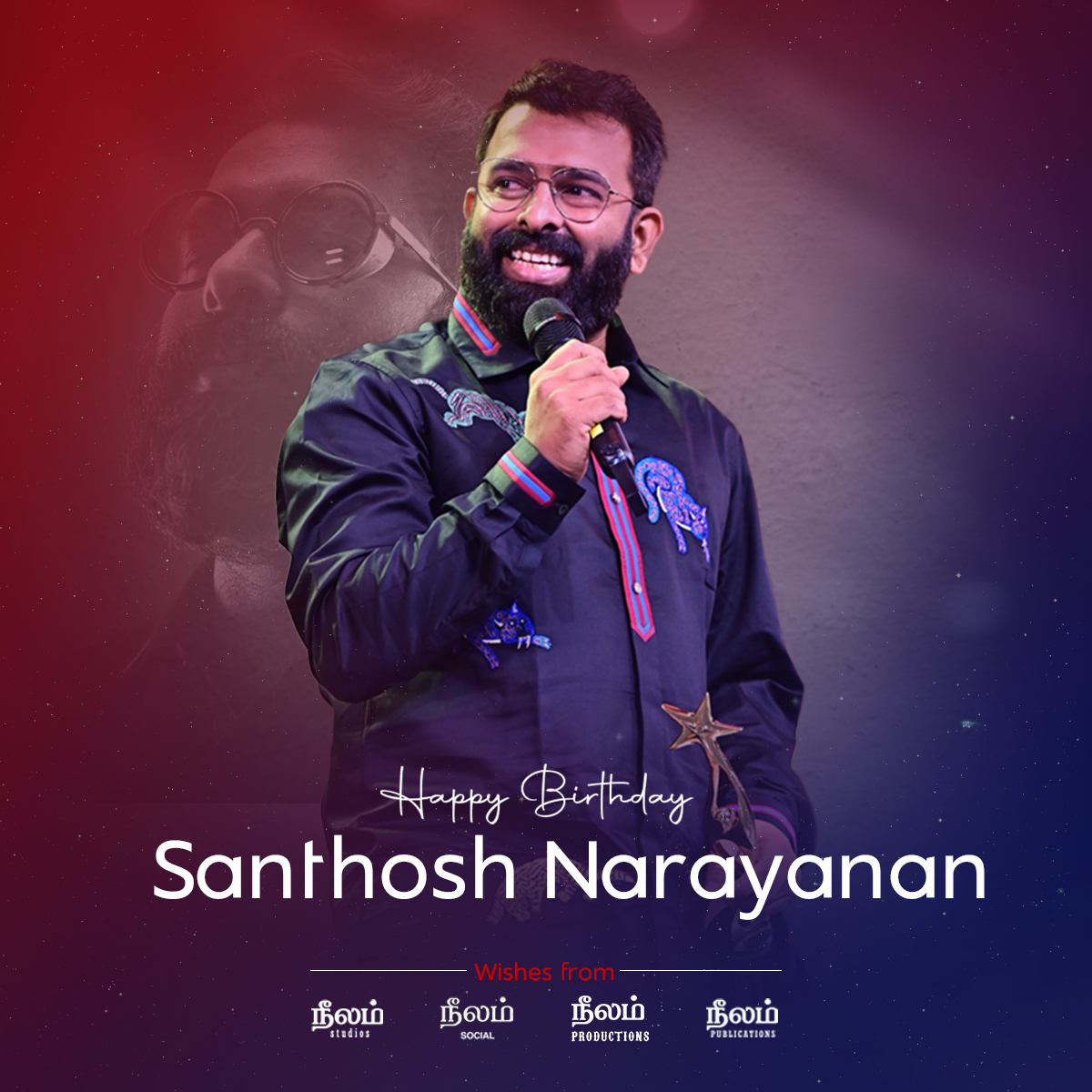 A musician who made a statement with every note! Wishing the powerful, sensational and talented @Music_Santhosh a wonderful birthday and all the tunes of joy💙 Here's to more music and accolades ✨ #HBDSanthoshNarayanan #SanthoshNarayanan