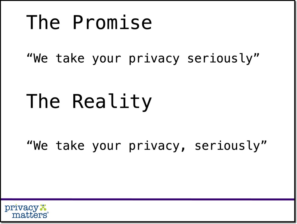 The promise v reality all too often. The Facebook comma widely adopted