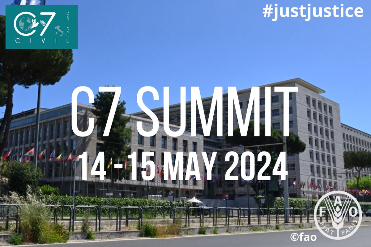 @ICVAnetwork is taking part in the C7 Summit in Rome. ICVA's Head of Humanitarian Coordination, Jeremy Wellard will moderate a panel today on Humanitarian Principles at a Crossroad. ⏲️11am CEST Register and join the discussion👇 fao.zoom.us/webinar/regist… #justjustice #humanitarian