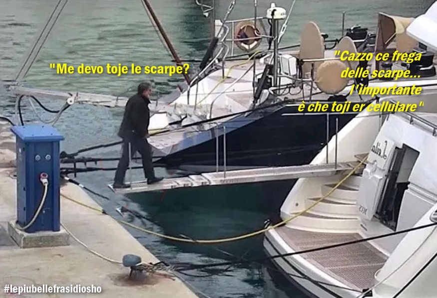 Gli incontri in barca senza telefoni #Toti #Spinelli #Liguria